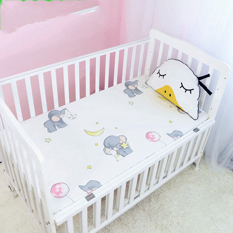 Baby Cot Cover Children's Cotton Bedspread Mattress Cover