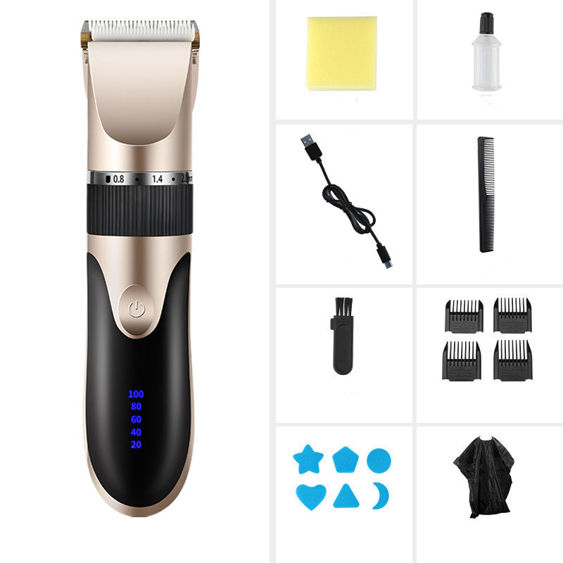 Hair Clipper, Electric Clipper, Rechargeable Electric Clipper