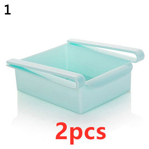 Refrigerator Storage Basket Stretchable Multifunction Kitchen Refrigerator Storage Box