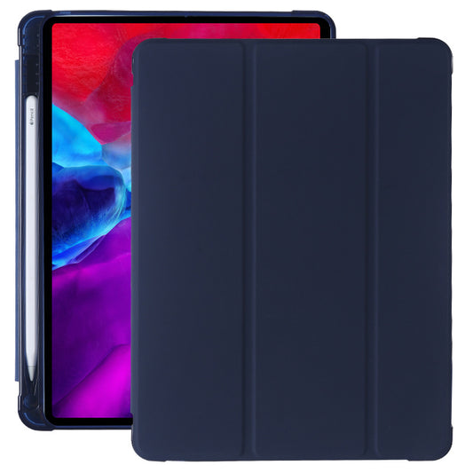 Compatible with Apple, Suitable for ipad10.9 protective cover pro10.5 with pen slot mini dormant leather case TPU airbag air4 soft shell