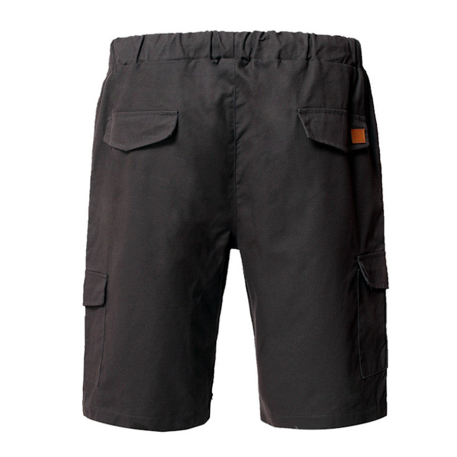 Casual tooling multi-pocket casual men's shorts