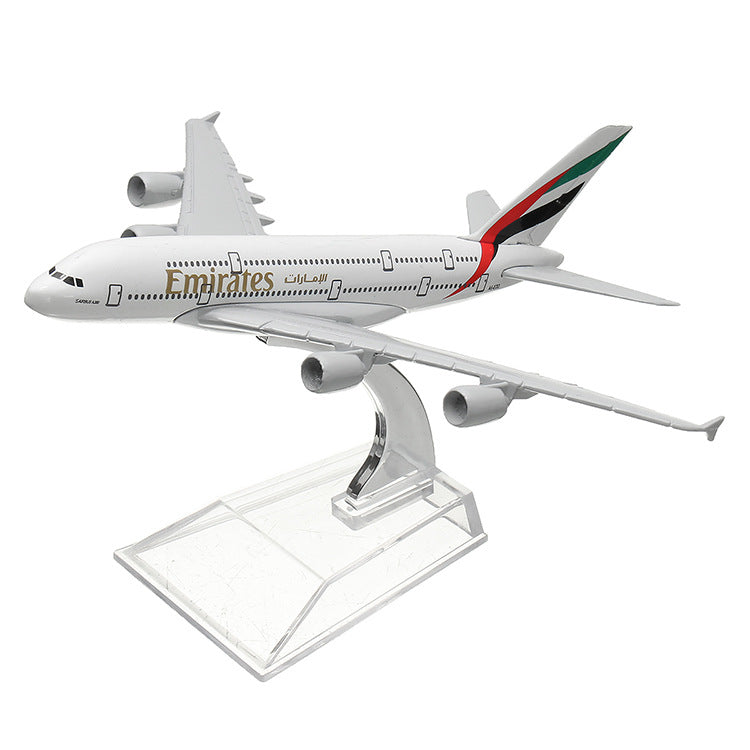 1:400 civil aviation aircraft model alloy international Airbus model simulation office aircraft model decoration