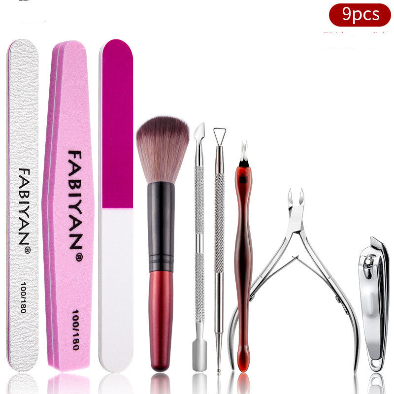 Polishing Nail File Polishing Strip Nail Art Tool Set