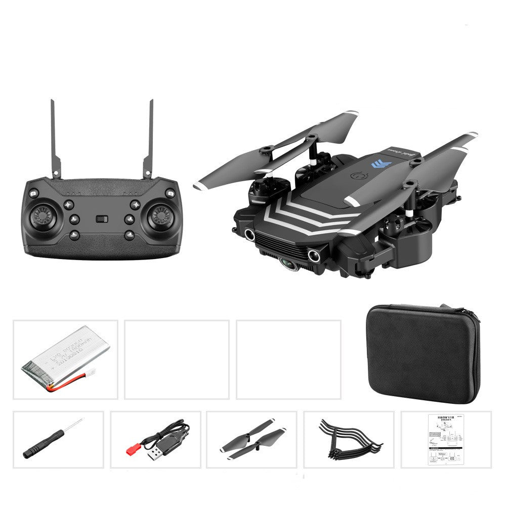 Remote control drone four-axis