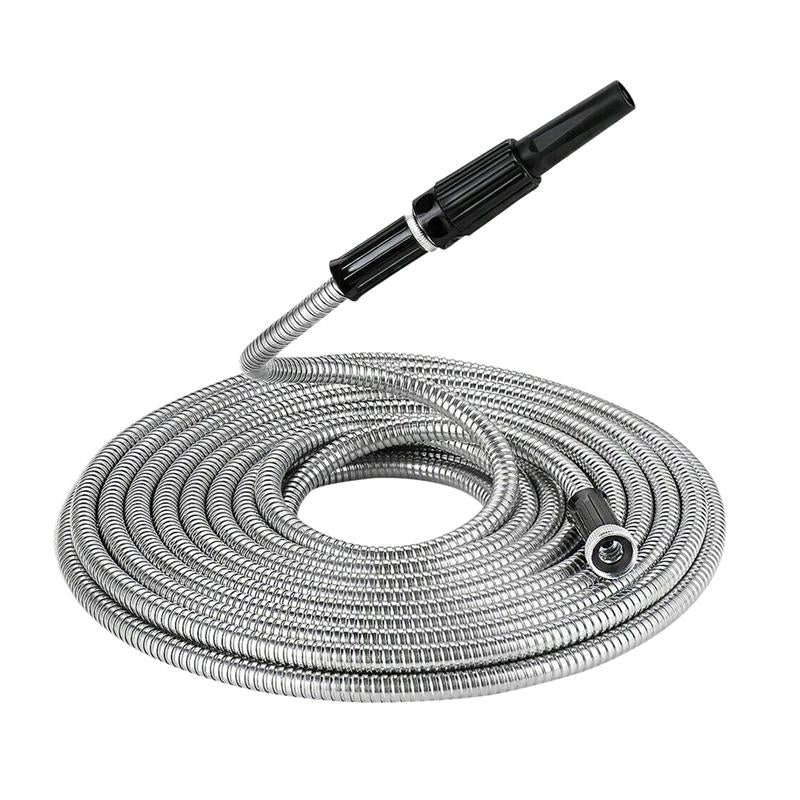 Stainless steel metal garden hose