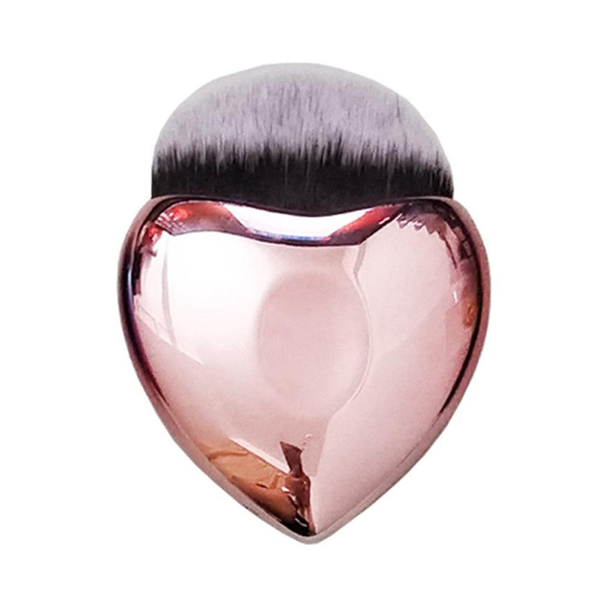 Heart-shaped foundation brush Portable makeup blush brush