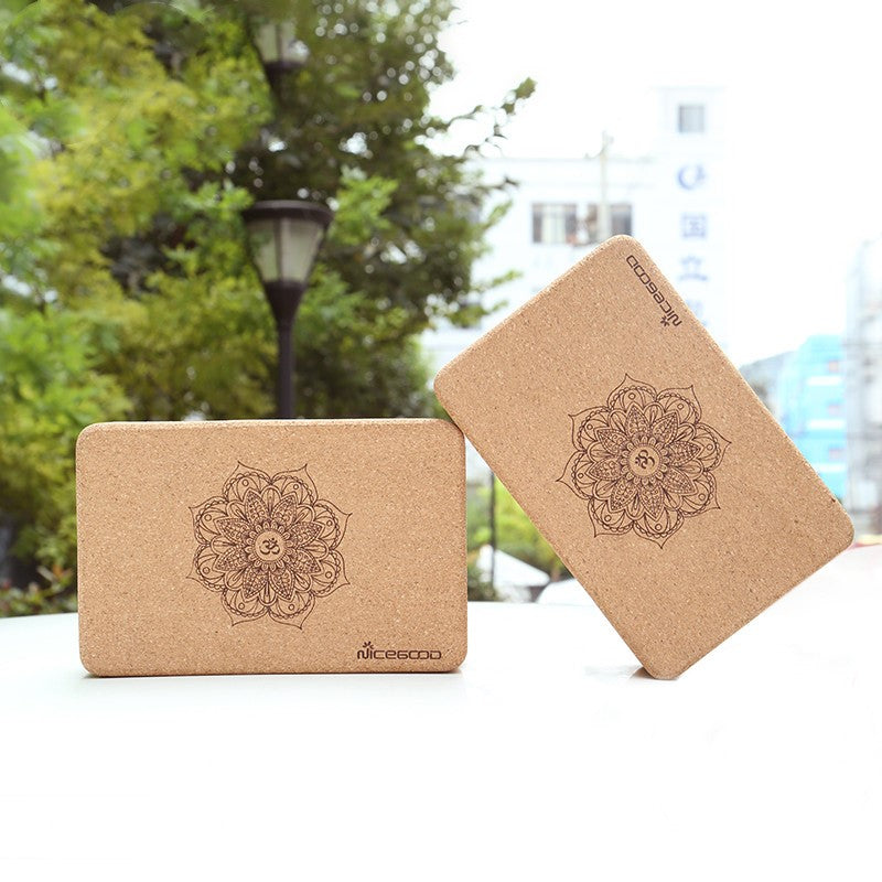 High-density Environmentally Friendly Cork Yoga Brick