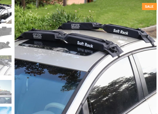 Car rack luggage rack can fold luggage