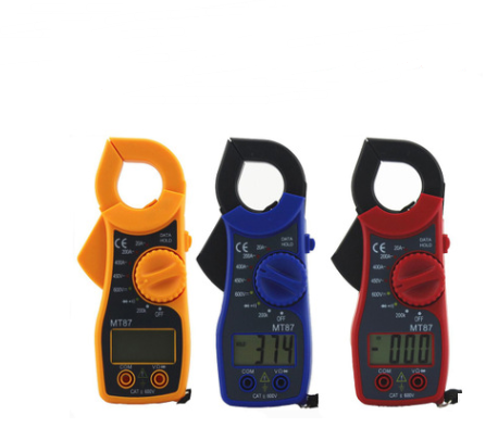 Clamp voltage and current meter