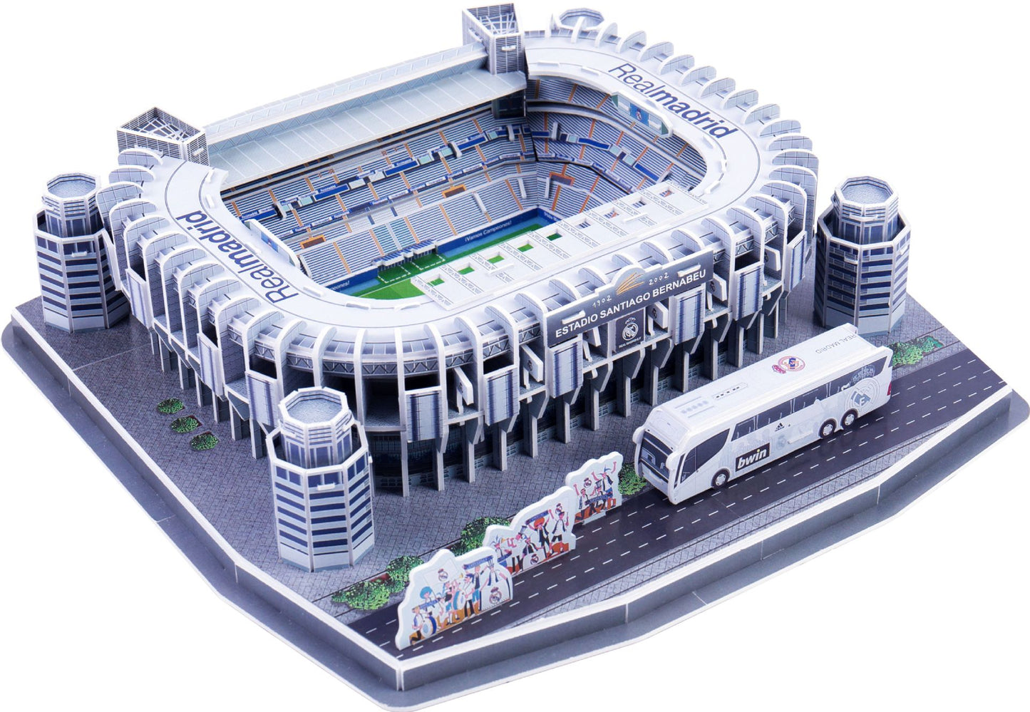 Classic Jigsaw DIY 3D Puzzle World Football Stadium European Soccer Playground Assembled Building Model Puzzle Toys For Children