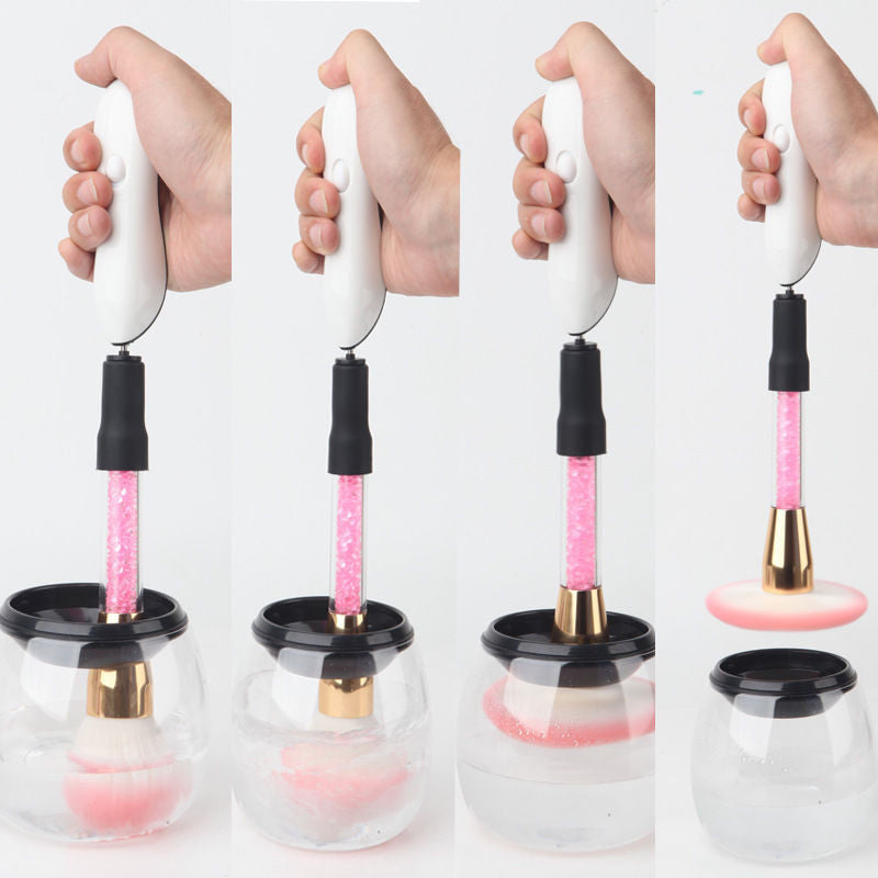 Makeup Brush Cleaner Cleans and Drier Deep Clean Machine 360 Degree