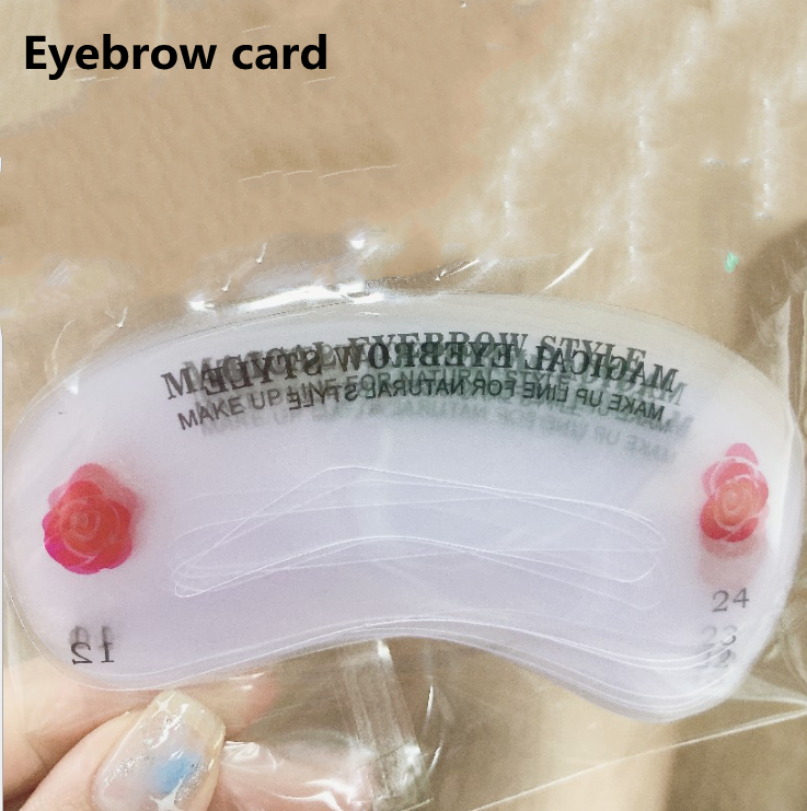 Brow Stamp Shaping Kit Eyebrow Stamp Waterproof Long Lasting Natural Shape Brow Stamp Contouring Stick Makeup Eyebrow Shadow