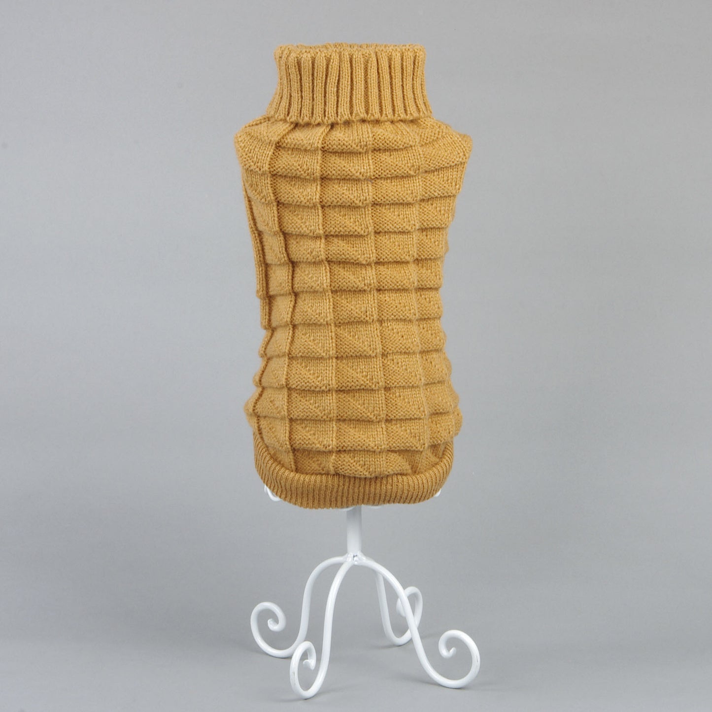 Solid color dog sweater Teddy dog clothes Cat clothes pets Pet cat clothes Pet clothes