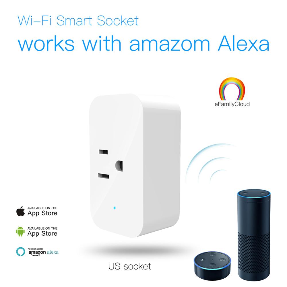 Smart socket wifi mobile phone timer switch socket US regulations