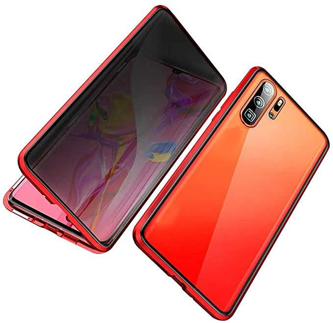 Double-sided Glass Anti-peep Magneto Mobile Phone Case