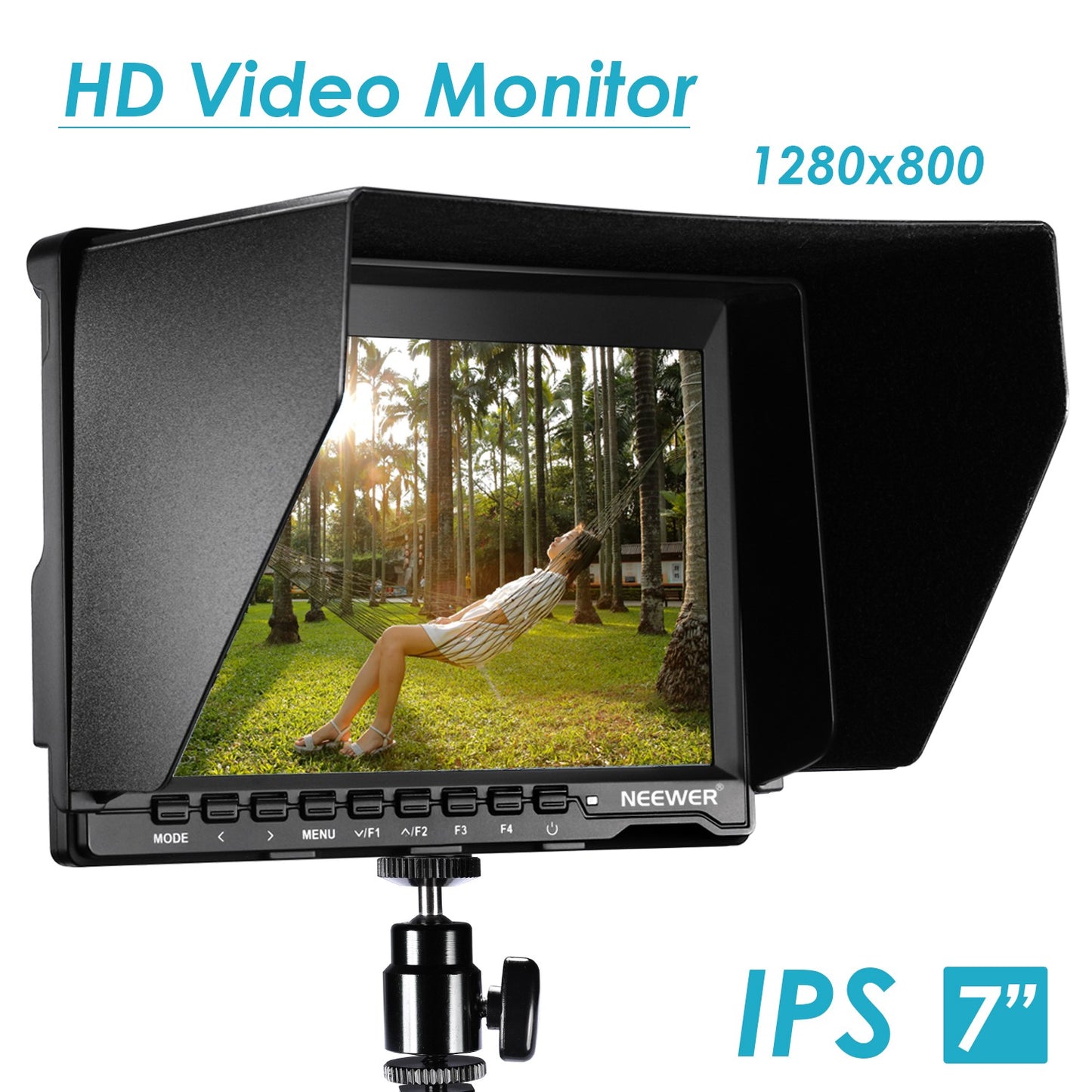 Neewer NW759 7" HD 1280x800 IPS Screen Camera Monitor for SonyNikon