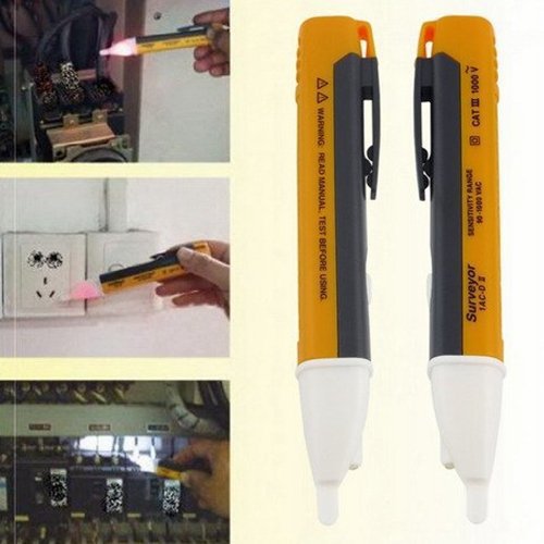 Non-contact Electronic Digital Display Test Pen, Digital Test Pen, Safety Induction Pen VD02 With LED