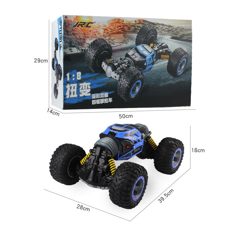 Double-sided Stunt Car One-button Deformation Child Remote Control Car Off-road Vehicle Climbing Car