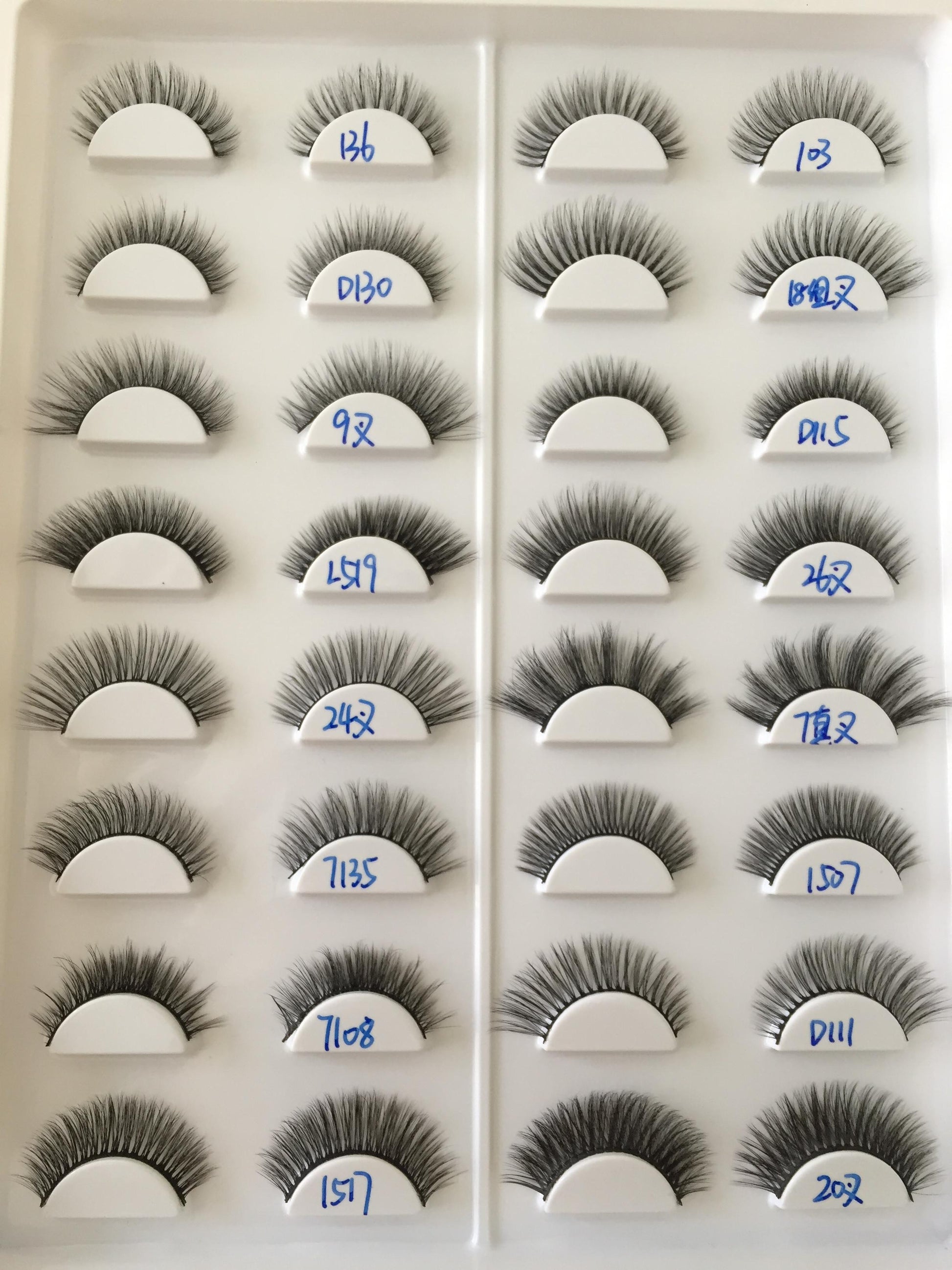 Sticky 3D silk false eyelashes No glue, no stimulation, natural