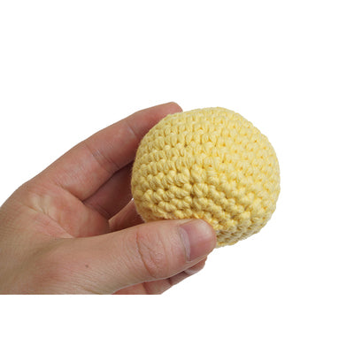 Baby eco-friendly cotton hand pull bell