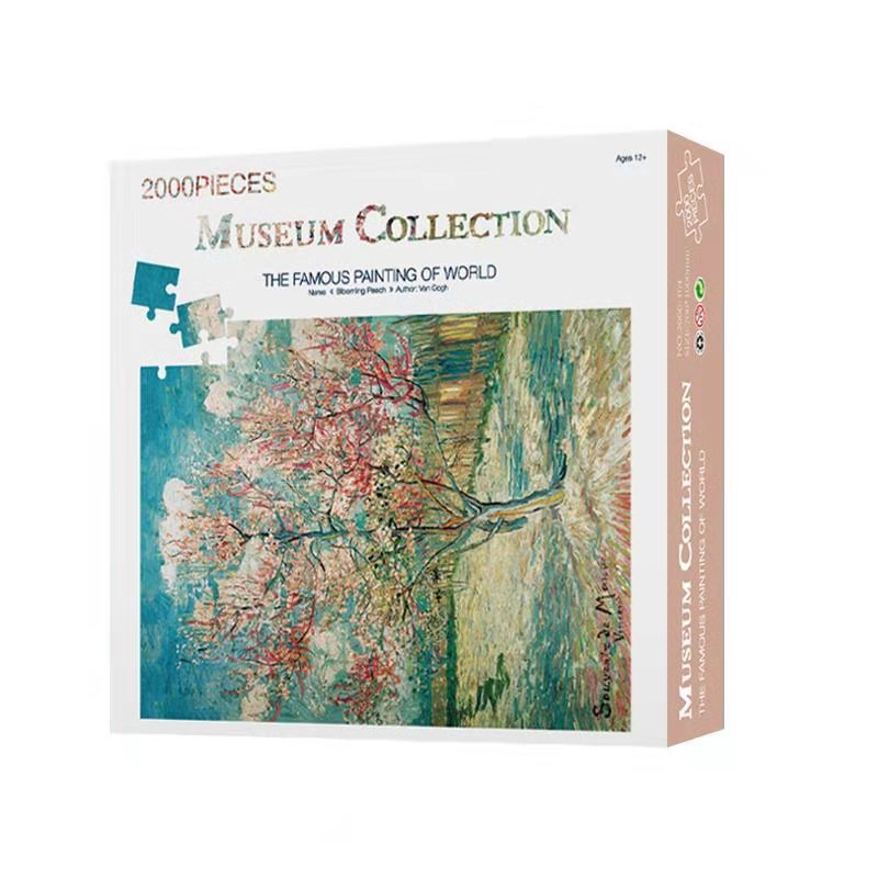 Paper Difficulty Decompression Landscape Oil Painting Puzzle