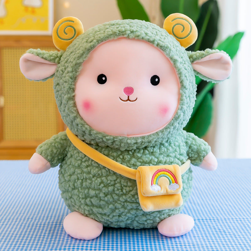 Backpack Lamb Doll Plush Toy