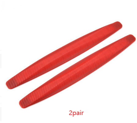 Car Bumper Anti-scratch Strip Front Bumper Carbon Fiber Rear Anti-collision Rubber