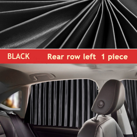 Magnetic Car Curtains Window Shade for Side Windows Baby Sun Shade Protection Adjustable Foldable Car Accessories
