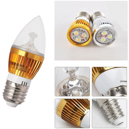 led candle light e14 screw tip bulb energy saving chandelier