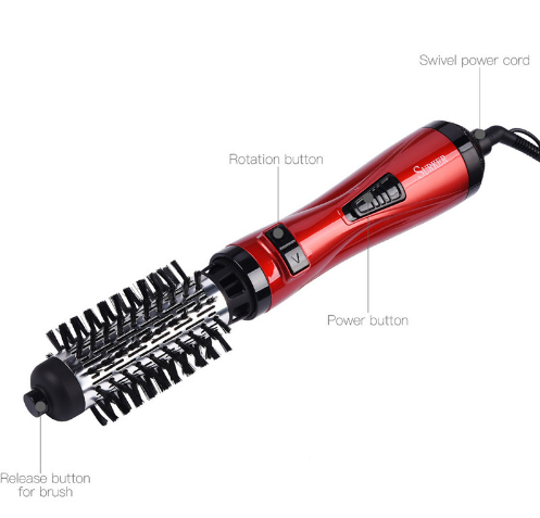 Professional Hair Dryer Rotary Brush Machine 2 in 1 Multifunction