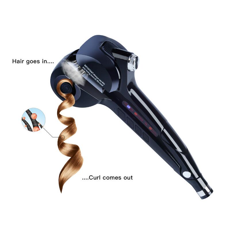 Professional ceramic hair steam machine hair curler roller curling