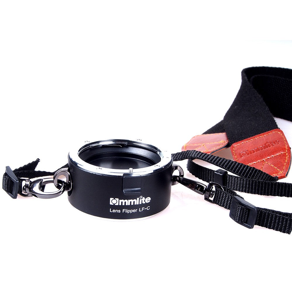 Camera Lens Flipper Double Dual Lens Holder forNikonE-Mount