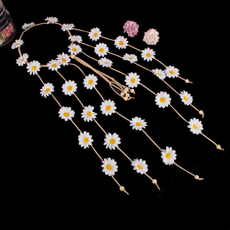 Headdress garland sun flower hair band flower daisy headband