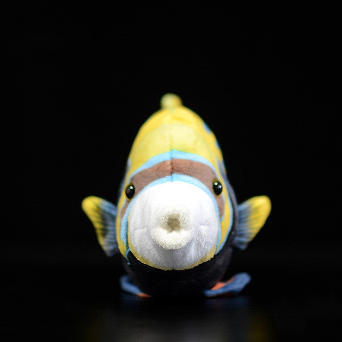 Simulated Double Thorn Fish Animal Plush Toy