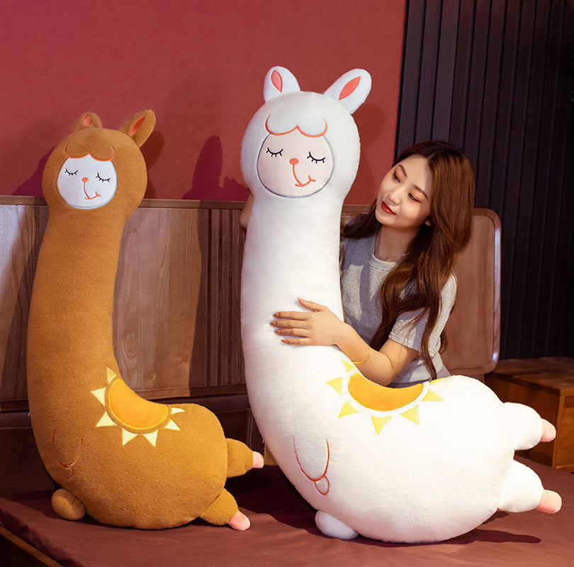 Women's Sunshine Alpaca Pillow Plush Toy