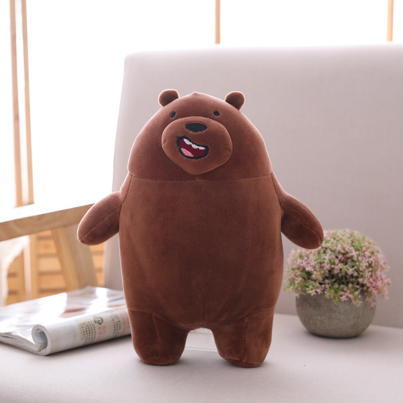 Naked bear soft toy