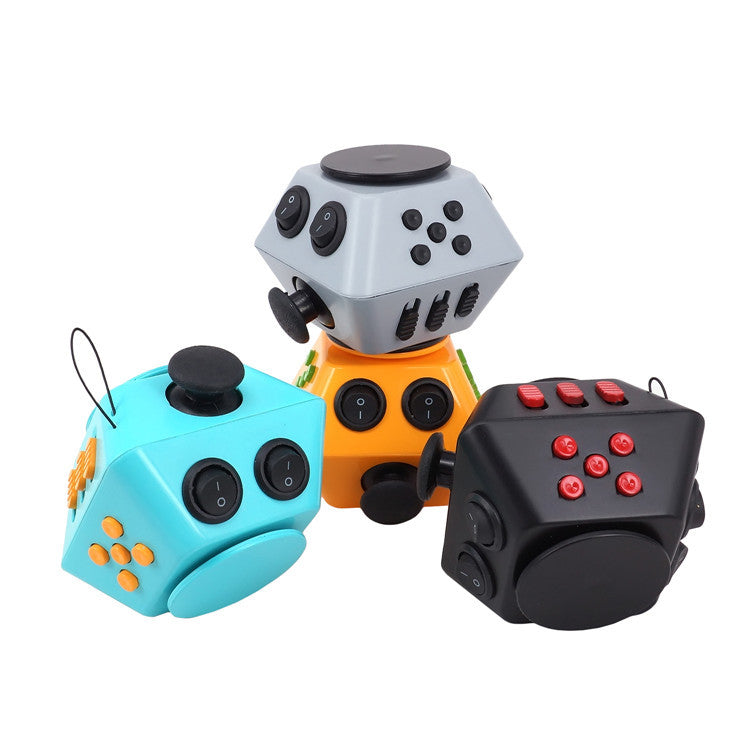 Spinner Cube Antistress Magic Stress Cube Relieve Anxiety Boredom Finger Cube Toy Combination Stress Upgraded