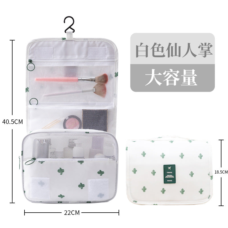 Wash Bag Hook Wash Cosmetic Bag Portable Travel Scrub Bag Large-capacity Men's Wash Storage Bag