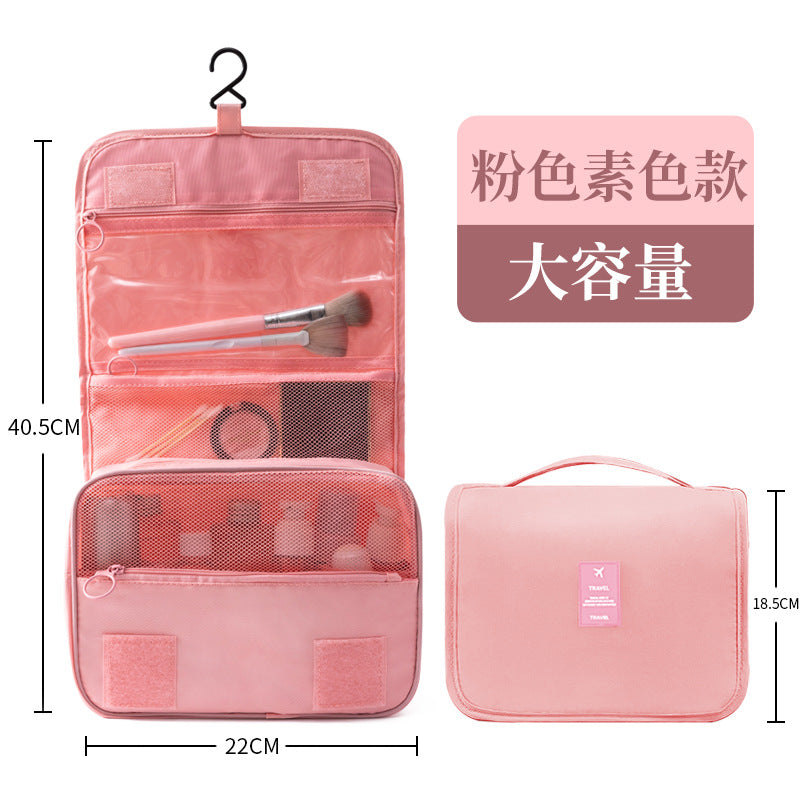 Wash Bag Hook Wash Cosmetic Bag Portable Travel Scrub Bag Large-capacity Men's Wash Storage Bag