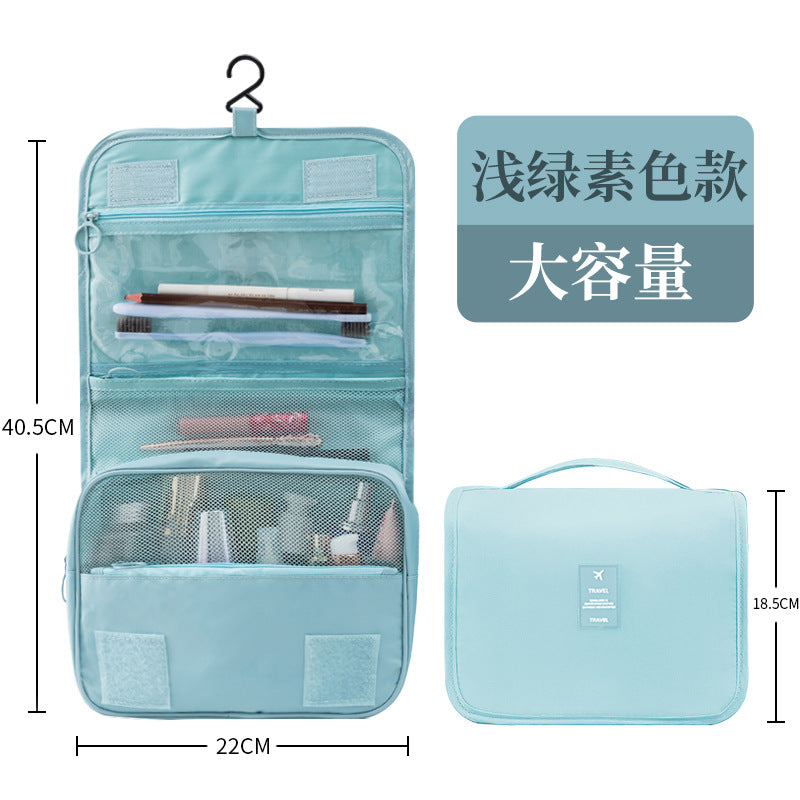 Wash Bag Hook Wash Cosmetic Bag Portable Travel Scrub Bag Large-capacity Men's Wash Storage Bag