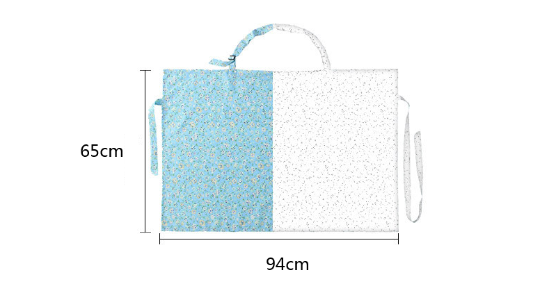 Cotton lactation towel for storage bag