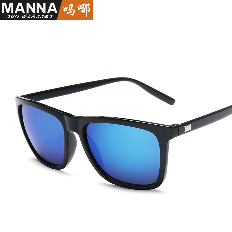 Men's Trendy Sunglasses Colorful Reflective Mercury Sunglasses