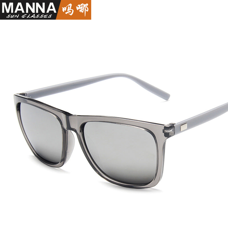 Men's Trendy Sunglasses Colorful Reflective Mercury Sunglasses