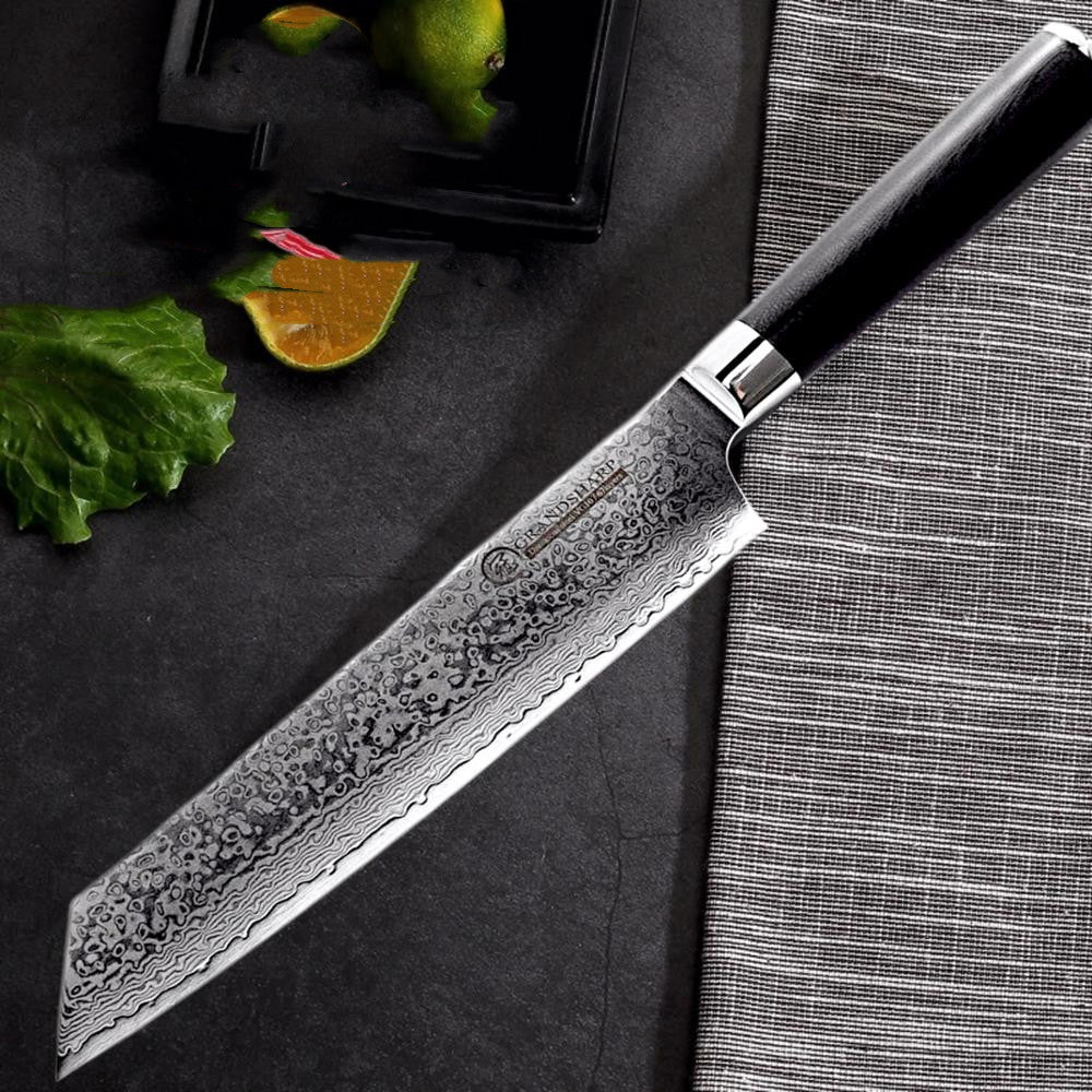 New Damascus Steel Kitchen Household Cutting Knife