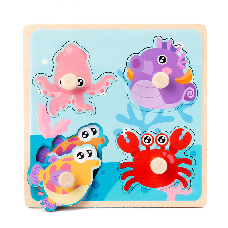 ZYL01 cartoons, cartoons, cartoons, cartoons, cartoons, and children's wooden puzzle toys 0.2