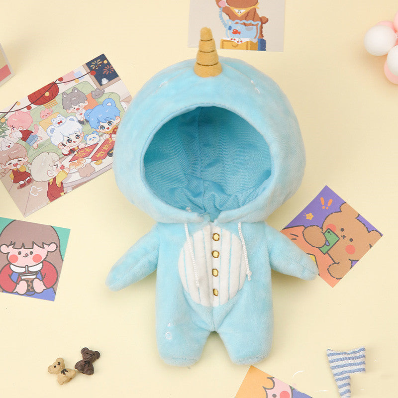 Summer Narwhal 20cm Cotton Doll Accessories