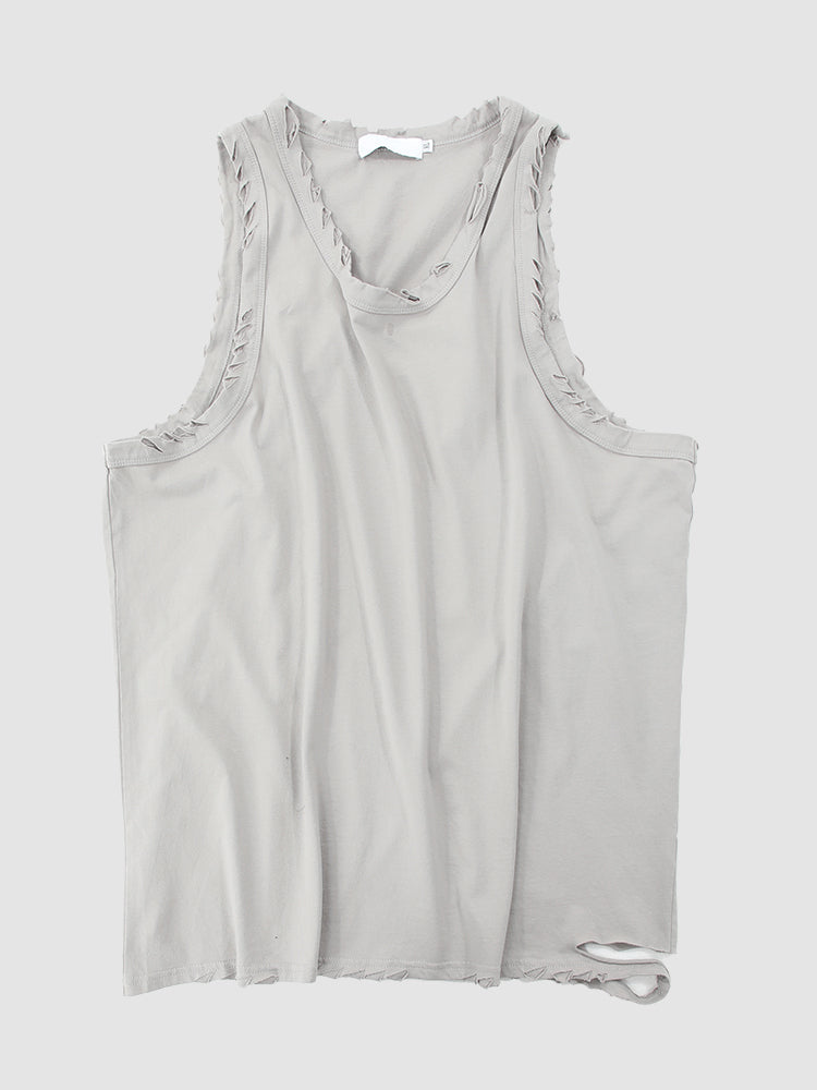 Men's Perforated Loose Sleeveless Breathable Vest