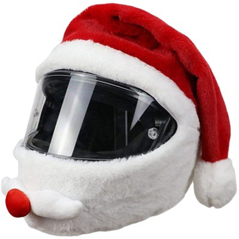 Outdoor Funny Santa Claus Motorcycle Helmet Hood