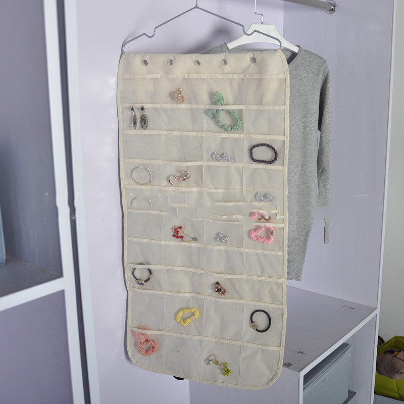 Non Woven Jewelry Hanging Storage Bag