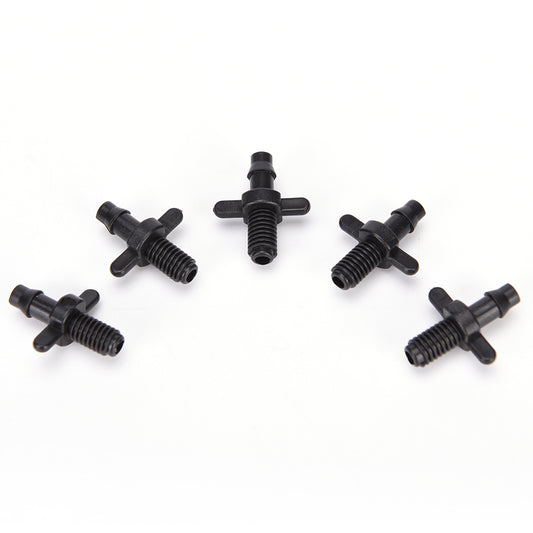 Household Black Capillary Thread Barb Fittings